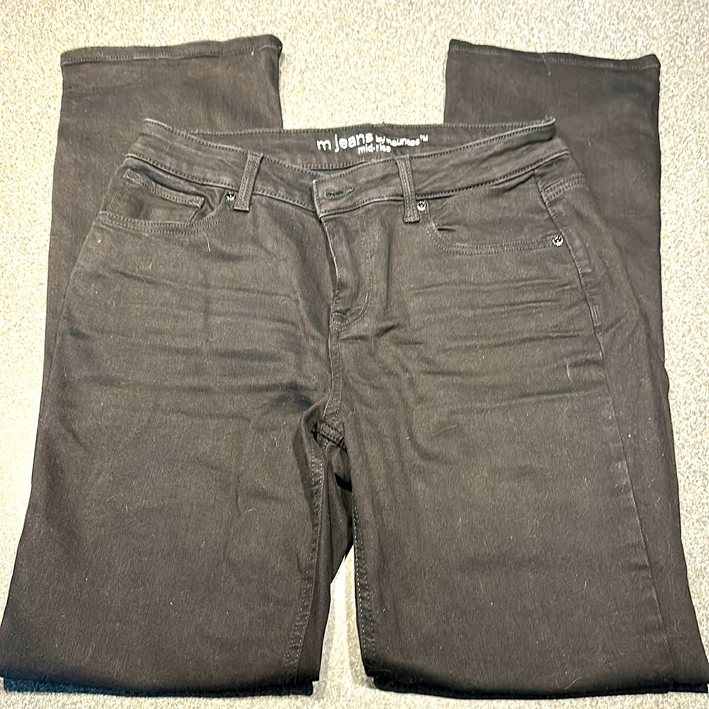 Maurices m jeans mid rise, size 12